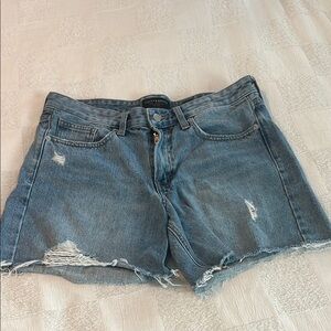 Lucky Brand Mid Rise Boyfriend Shorts Size 8 29
